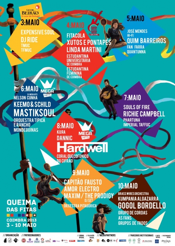 Cartaz Queima Coimbra 2013 Cartaz Queima Coimbra 2013